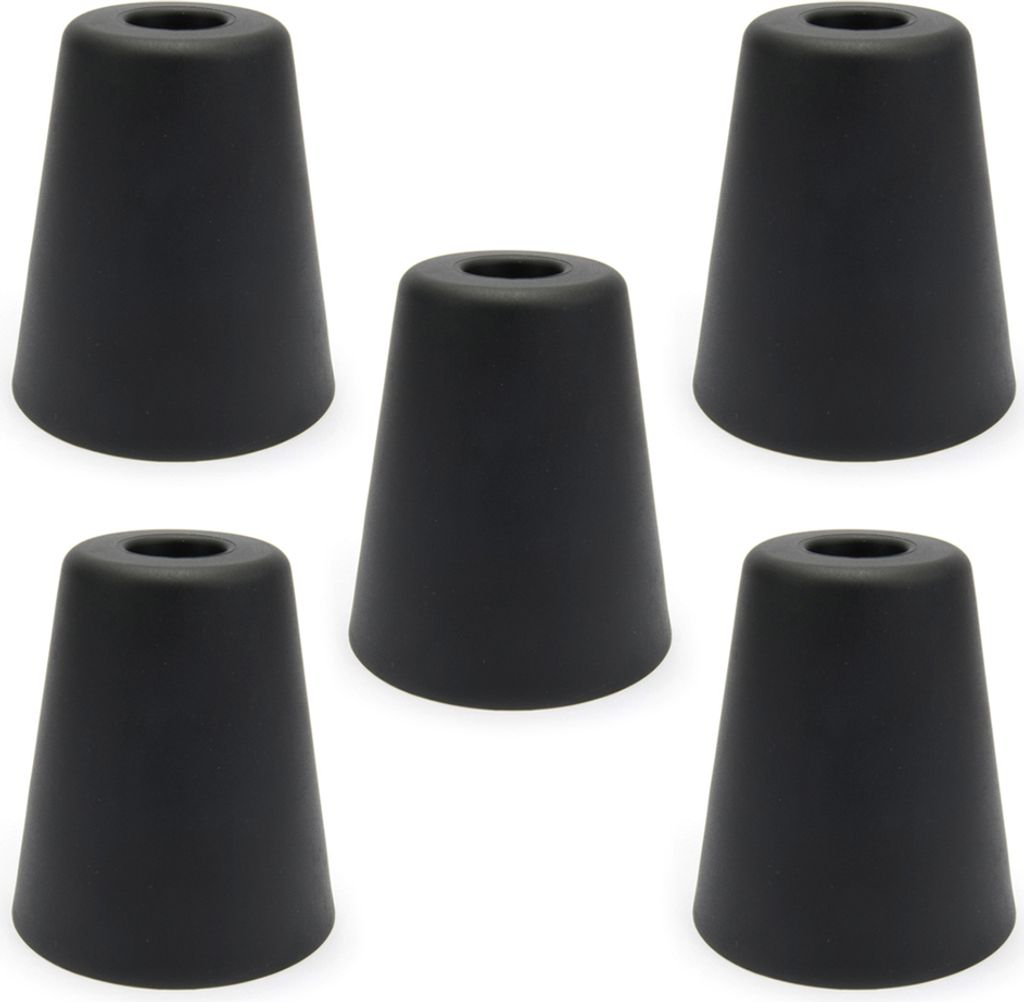 5x sossai Türstopper NTS8 | HANS | Schwarz