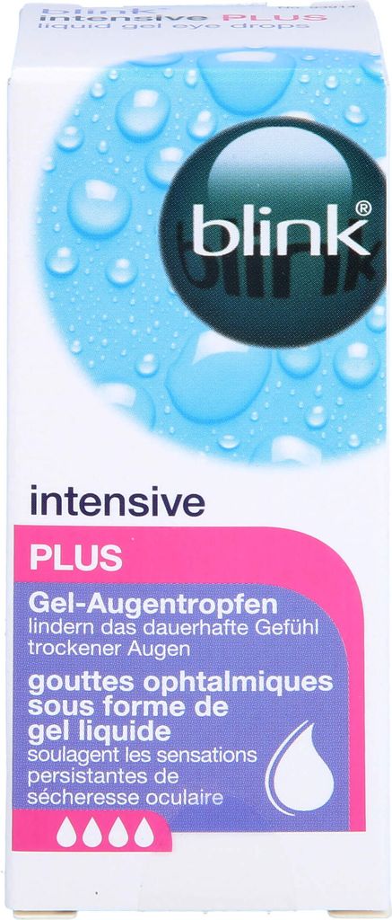 blink intensive tears PLUS Gel-Augentropfen, 10 ml AUG Produktbild 