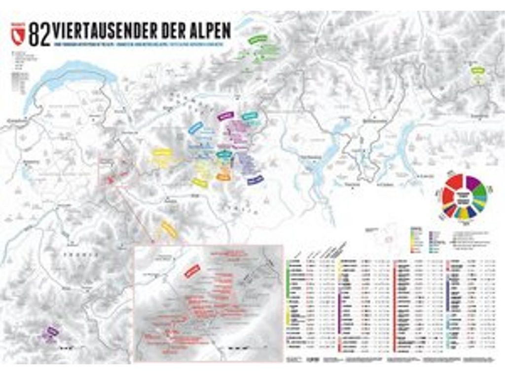 82 Viertausender der Alpen Produktbild 