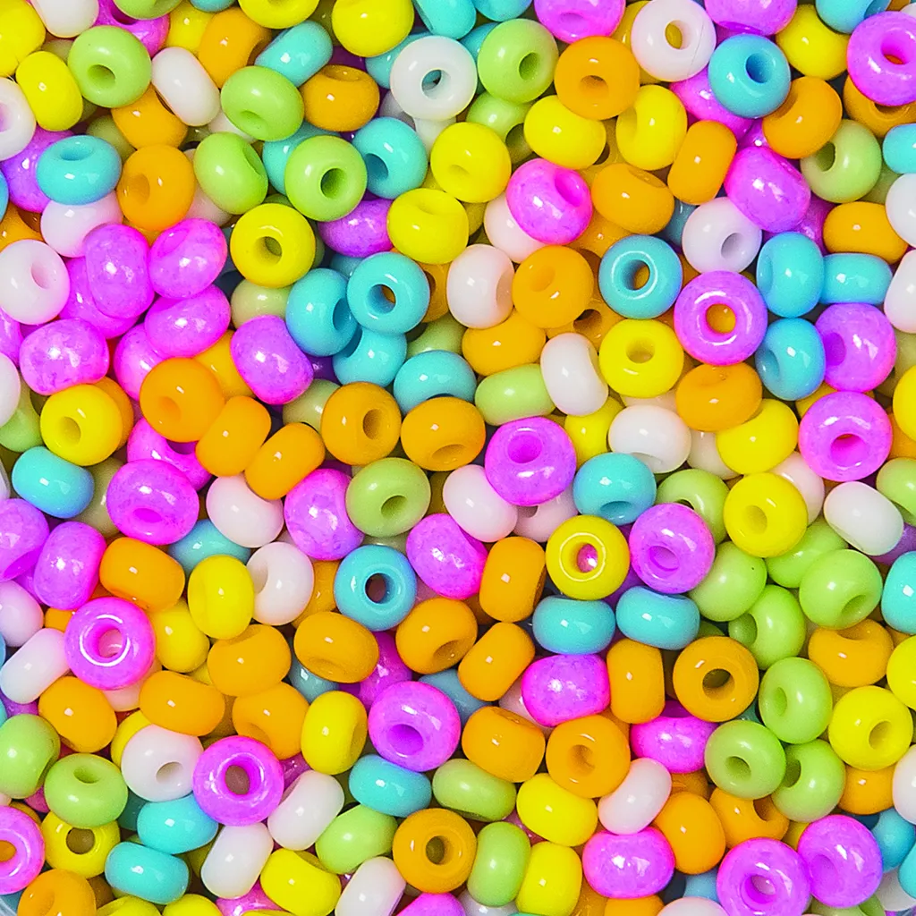 Perles de rocaille 2,5mm Bö.Roc. KNORR prandell coloris néon flash