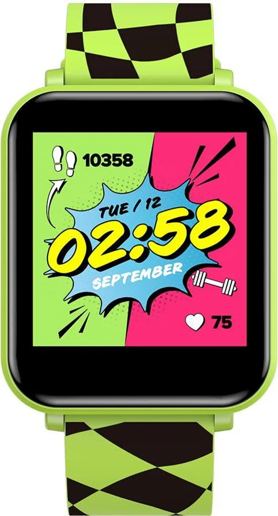 Montre Intelligente Canyon Joyce Écran IPS Étanche IP67 et Jeux Verts