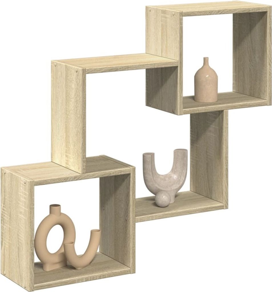 Maison Exclusive - Wandschrank 78x18x71 cm Sonoma Eiche Holzwerkstoff