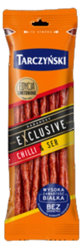 Kabanos Exclusive Chilli Ser 90g Tarczyński Zdjęcie produktu 