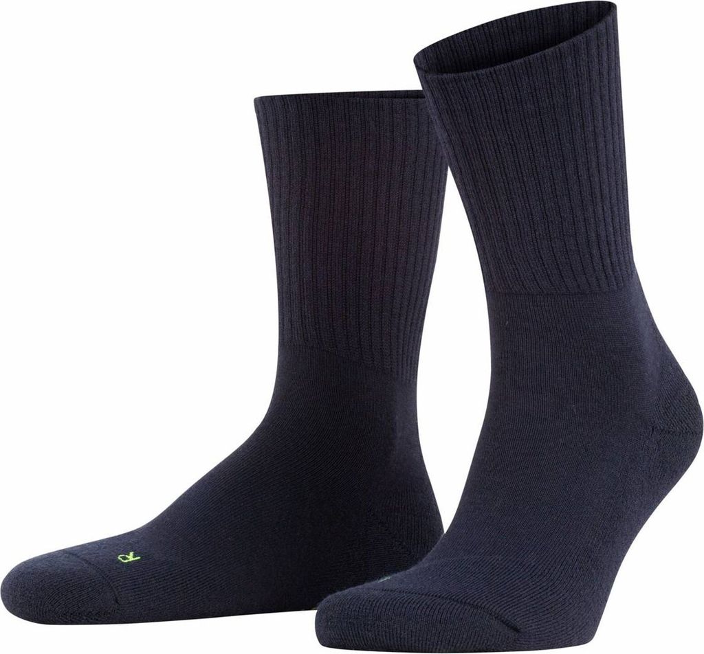 FALKE Uni Sportsocken - Walkie Light, Trekking- und Wanderstrumpf, Unifarben Marine 39-41