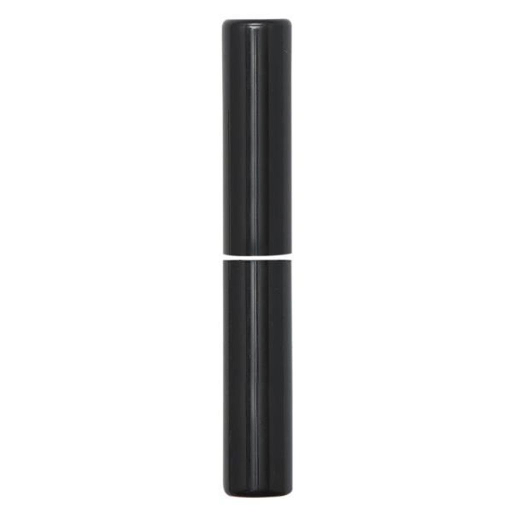 Zierhülse aus Kunststoff | Aufsteckhülse schwarz für Einbohrbänder | Band ø 15mm, Bandhöhe 112mm, oben + unten