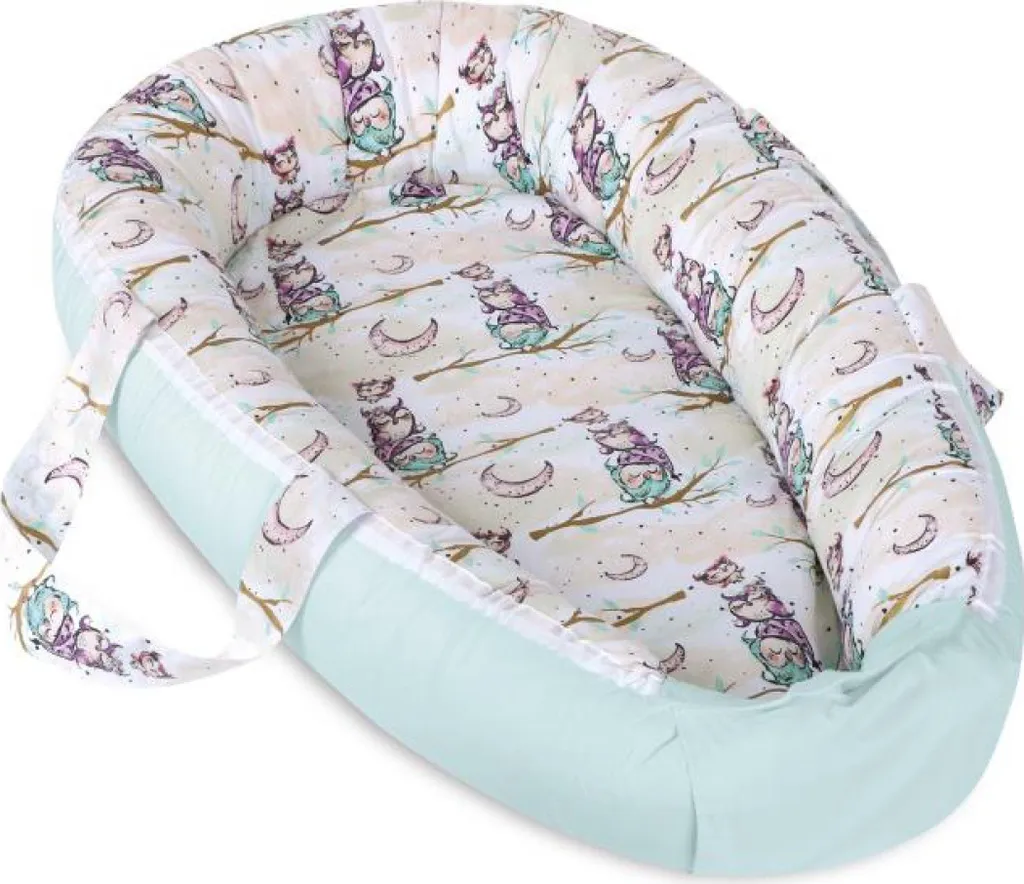 Réducteur de lit bébé 30x70 cm - Nid d'enfant moelleux et sûr