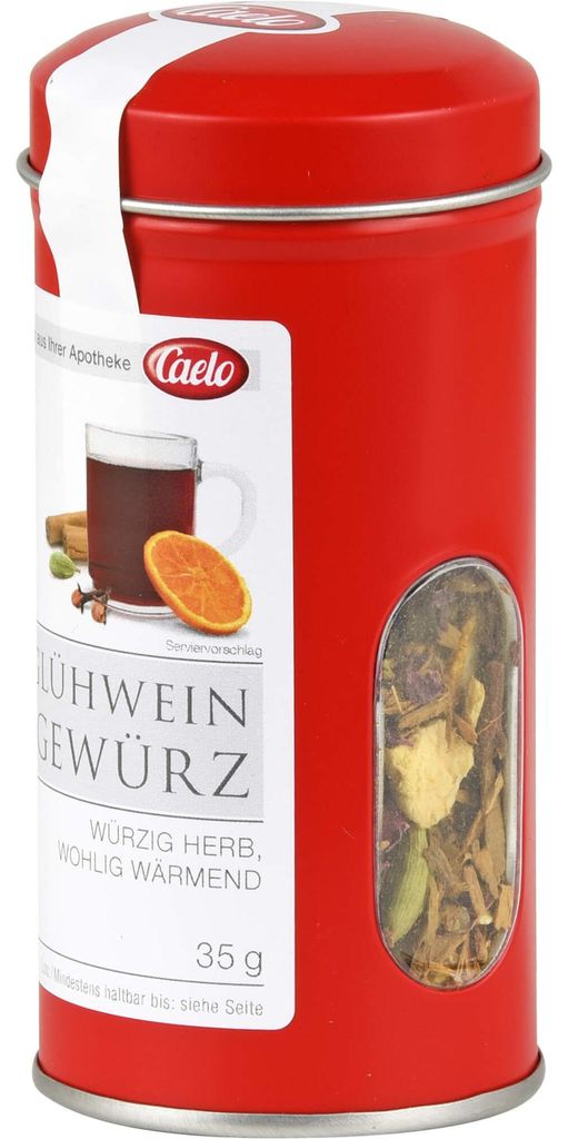 Caelo Glühweingewürz Blechdose, 35 g Pulver