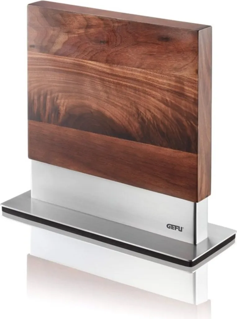 Ceppo Magnetico Gefu Enno G13958 in Pregiato Legno di Noce