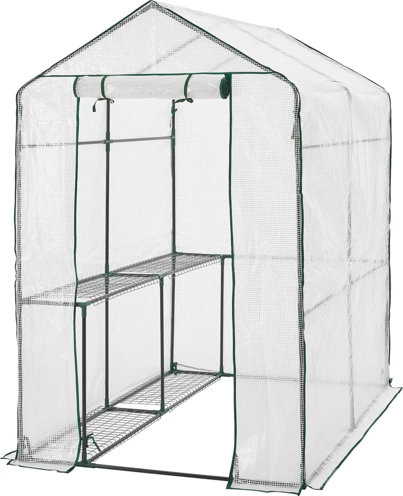 Serra per Piante Oosterhout 120x186x190cm Acciaio Resistente