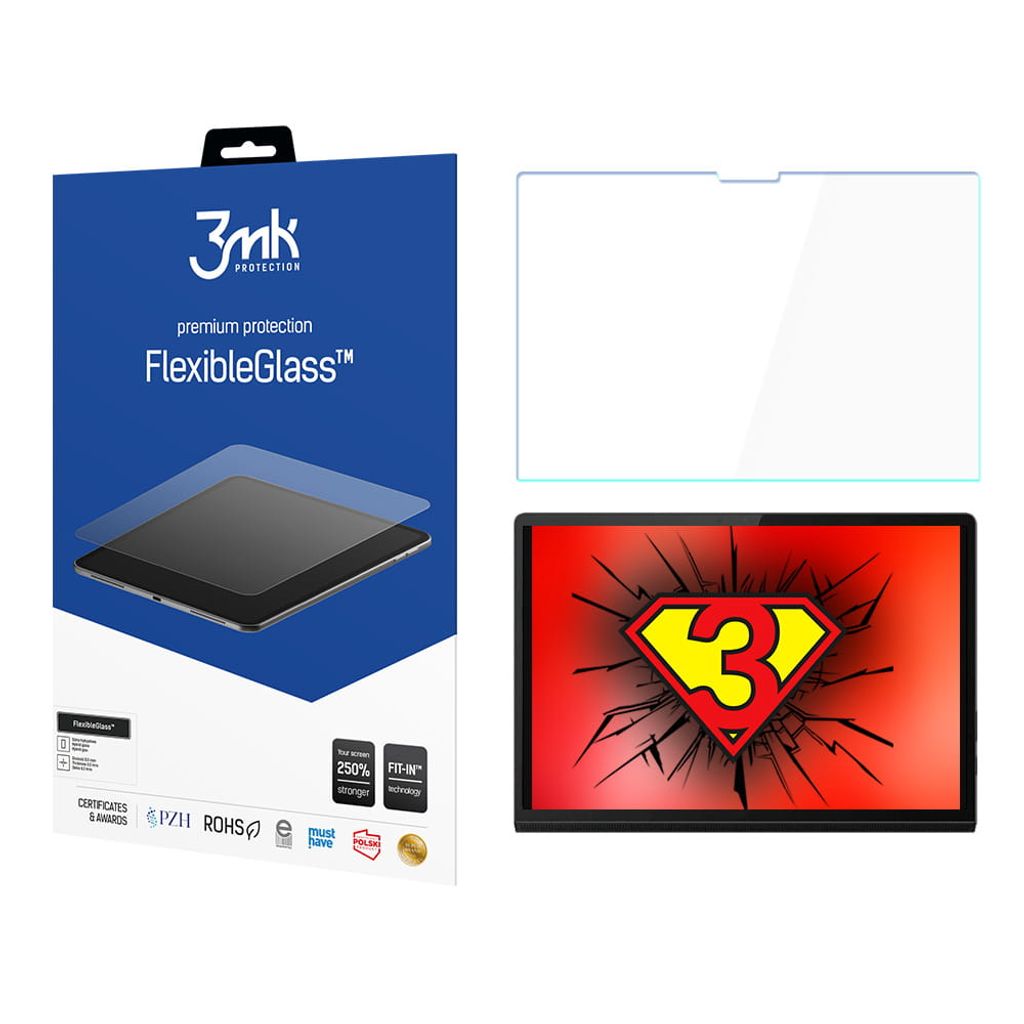 3mk Display Hybridglas FlexibleGlass für Lenovo Yoga Tab 13 0,3mm 7H