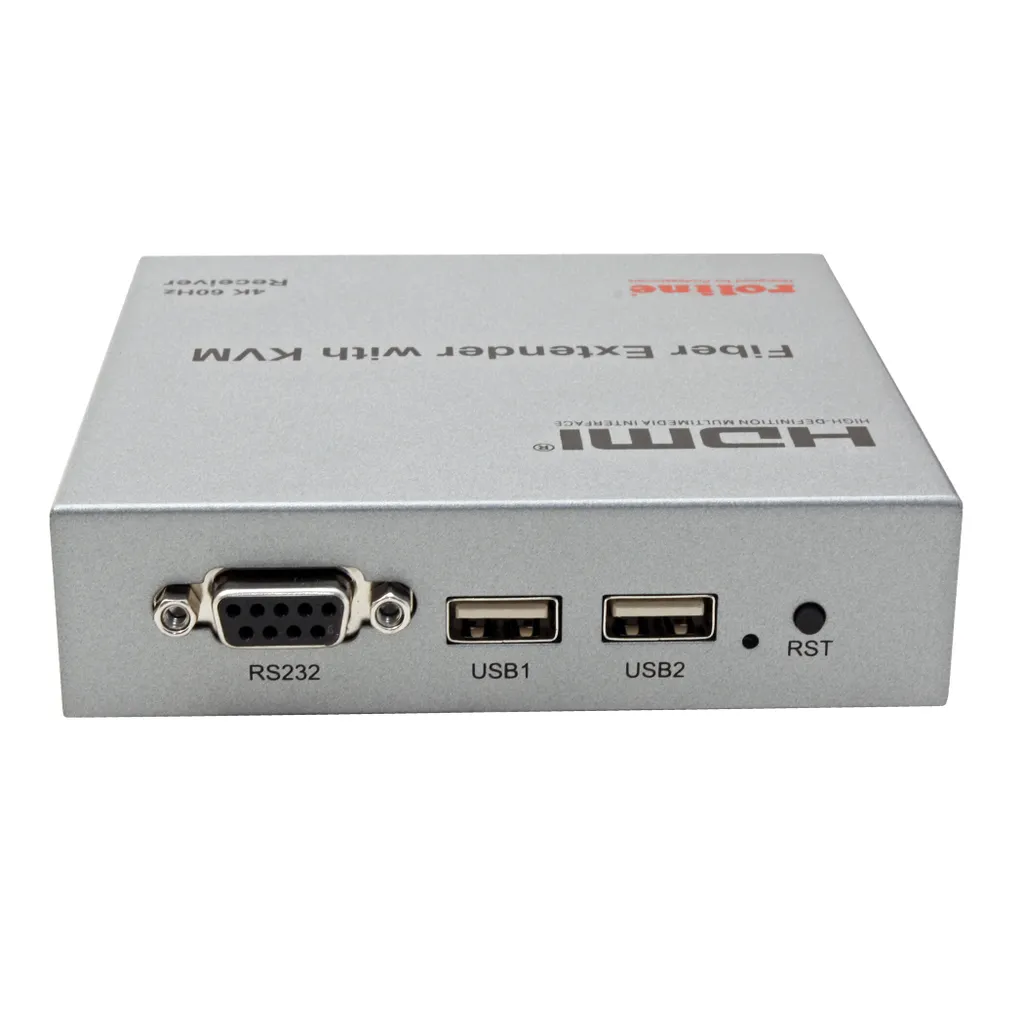 Extenseur KVM ROLINE 14.01.3363 - Ultra HD 4K60 et Portée 20km par LWL - 7