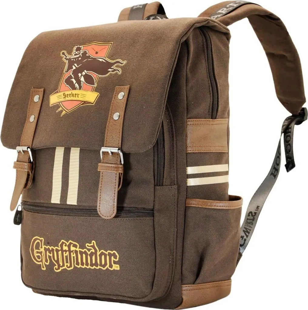 Grand sac à dos scolaire Harry Potter 40cm Karactermania modèle Seeker