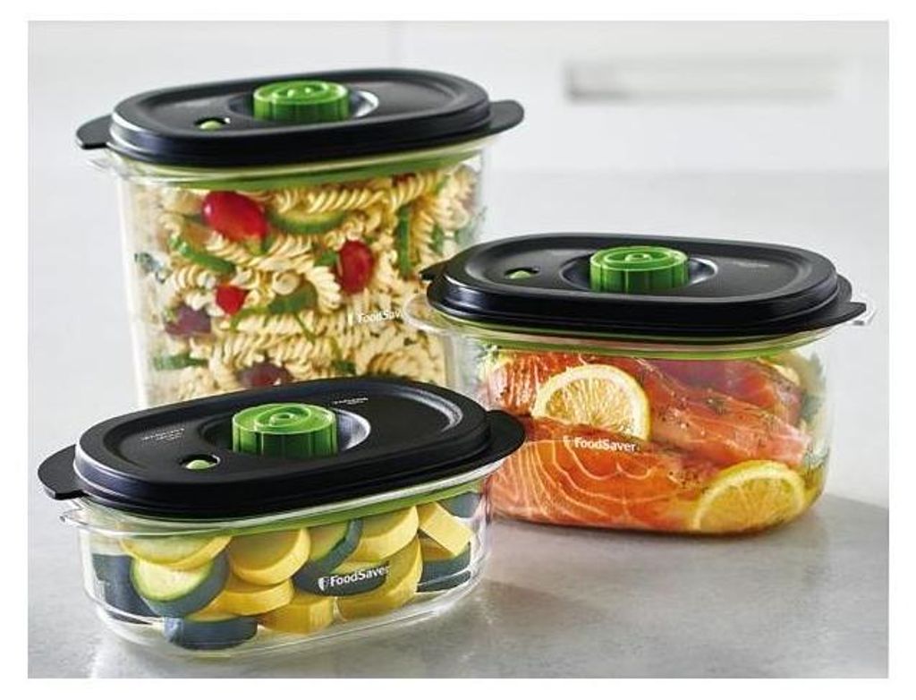 Lot de 3 boîtes pour appareil sous vide - Foodsaver - Image du produit 
