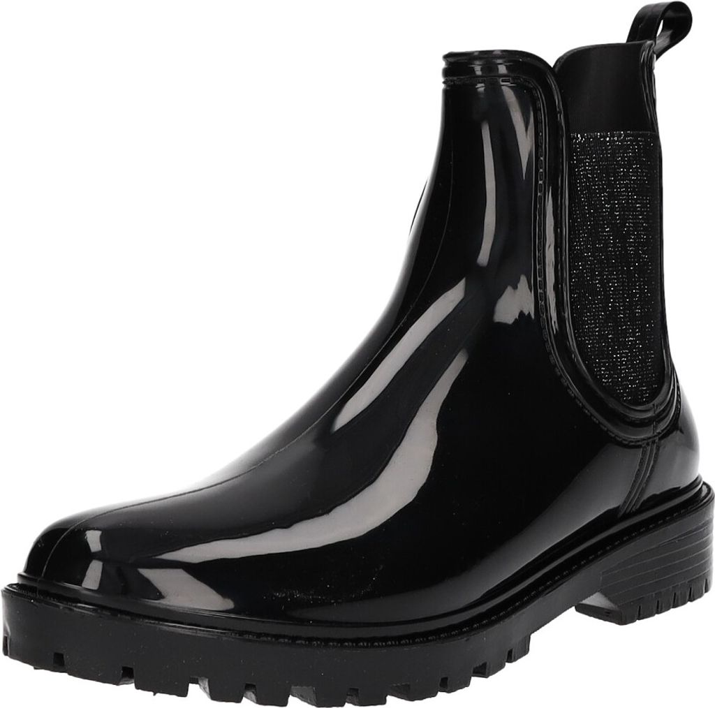 Jewels of Style Damen-Gummistiefel Schwarz, Farbe:schwarz, EU Größe:38