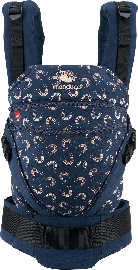 Manduca XT Baumwolle Babytrage Limited RainbowNight Baby bis zum Kleinkind 3,5-20 kg