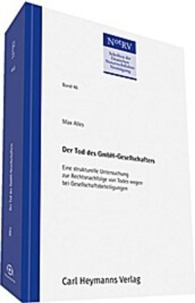 Der Tod des GmbH-Gesellschafters