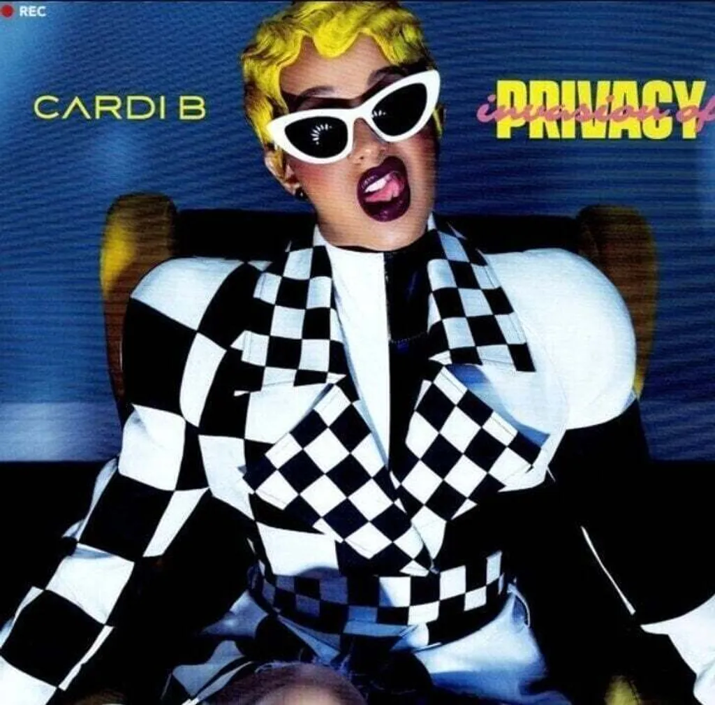 Cardi B Invasion Of Privacy Vinyle 2 LP Transparent Édition Limitée