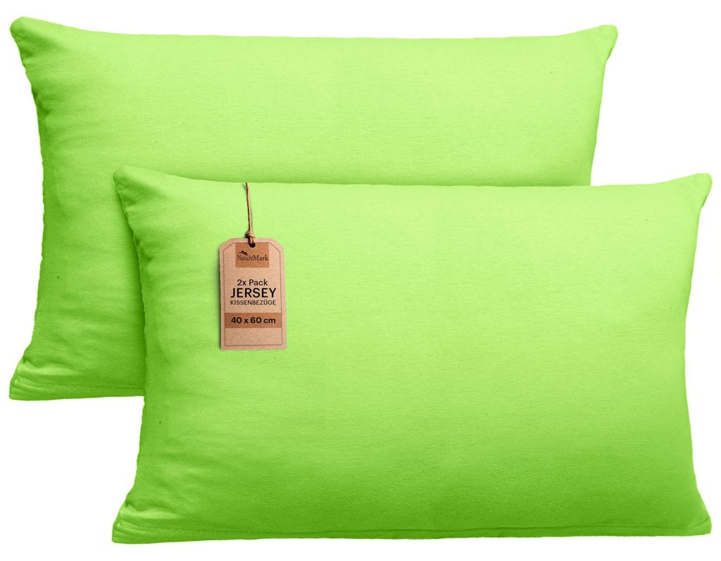 set di 2 copricuscini copricuscini 100% cotone 40x60 cm Immagine del prodotto 