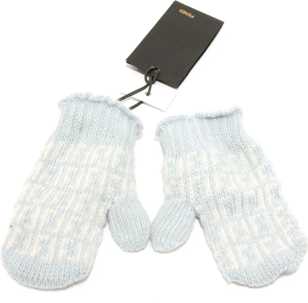 Guanti Fendi Cachemire 96061 Bimbo Bimba | Accessori Lusso Neonato