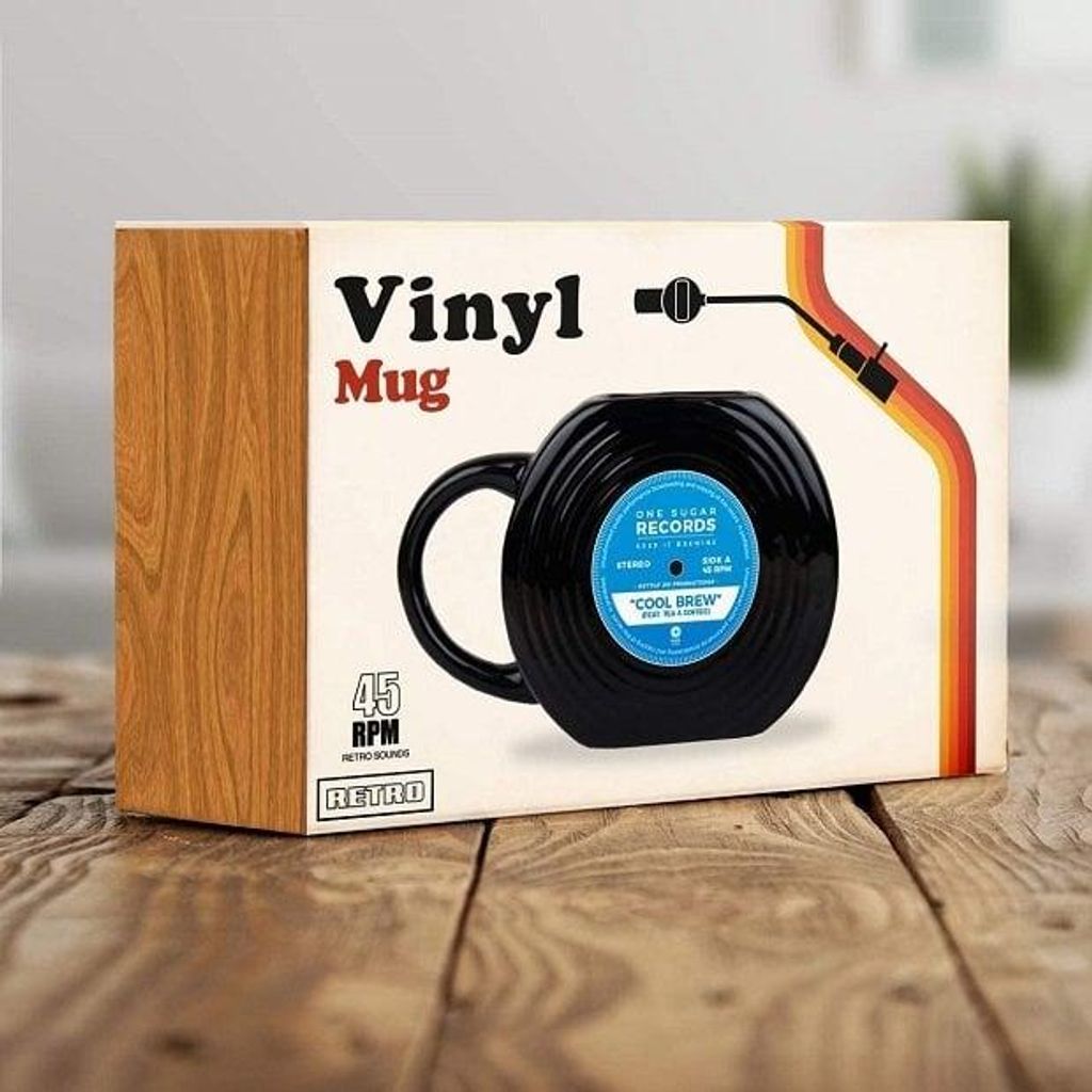 Vinyl-Schallplattenbecher