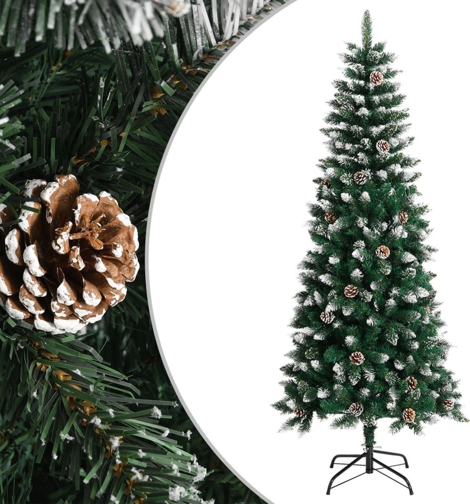 "Spring Sale"Künstlicher Weihnachtsbaum - elegantes Design - Christbaum/Kunstbaum - mit Ständer Grün 180cm PVC Promotion732105 - Künstliche Wei...