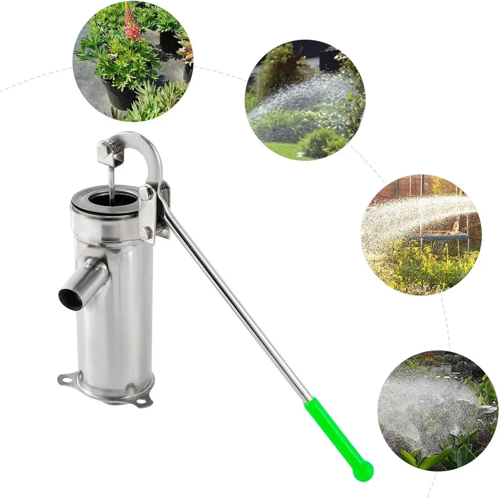 Pompe manuelle inox : extraire l'eau sans électricité pour votre puits
