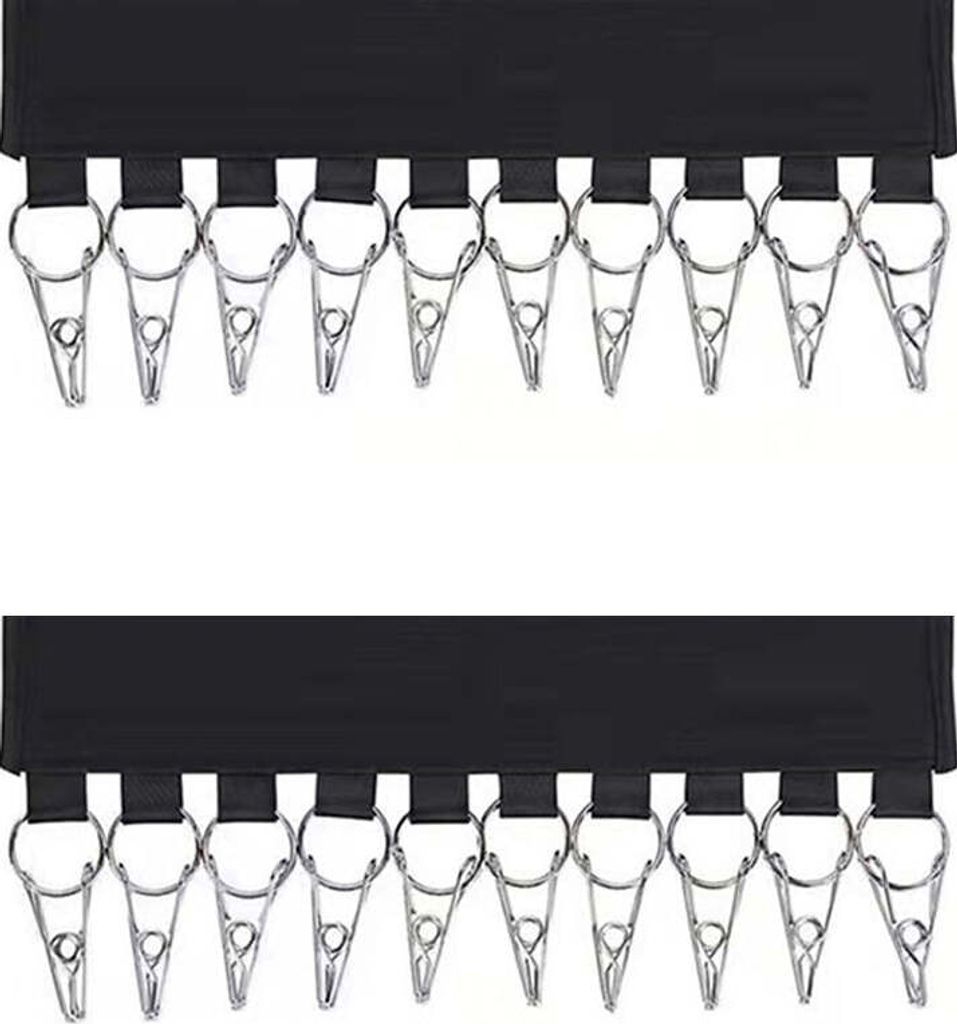 Pet Organizer – praktischer Cap Rack – hochwertige Qualität – 2 Stück – schwarz – für bis zu 10 Caps