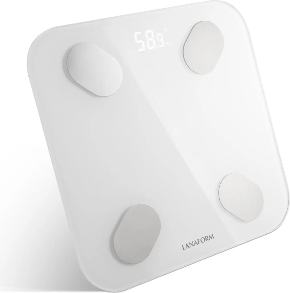 Lanaform PDS-200C Balance intelligente avec analyse de masse musculaire