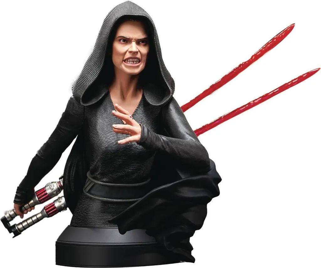 Buste Dark Rey 15 cm résine Gentle Giant Star Wars sabre laser rouge