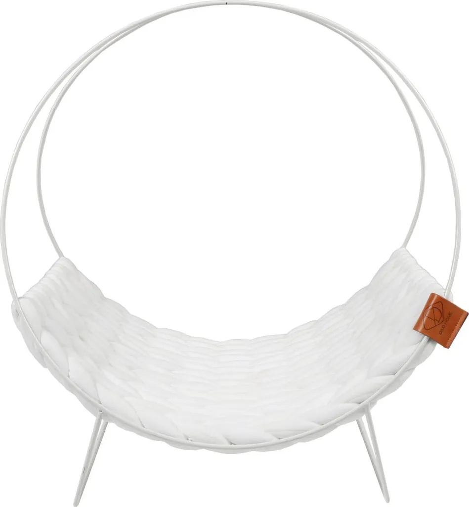 Coussin Blanc Quincy D&D pour Chat - Texture Moelleuse et Ultra Douce - 2