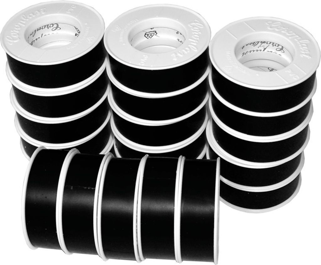 Cinta aislante eléctrica Coroplast 301, 0,10 mm x 15 mm x Imagen del producto 