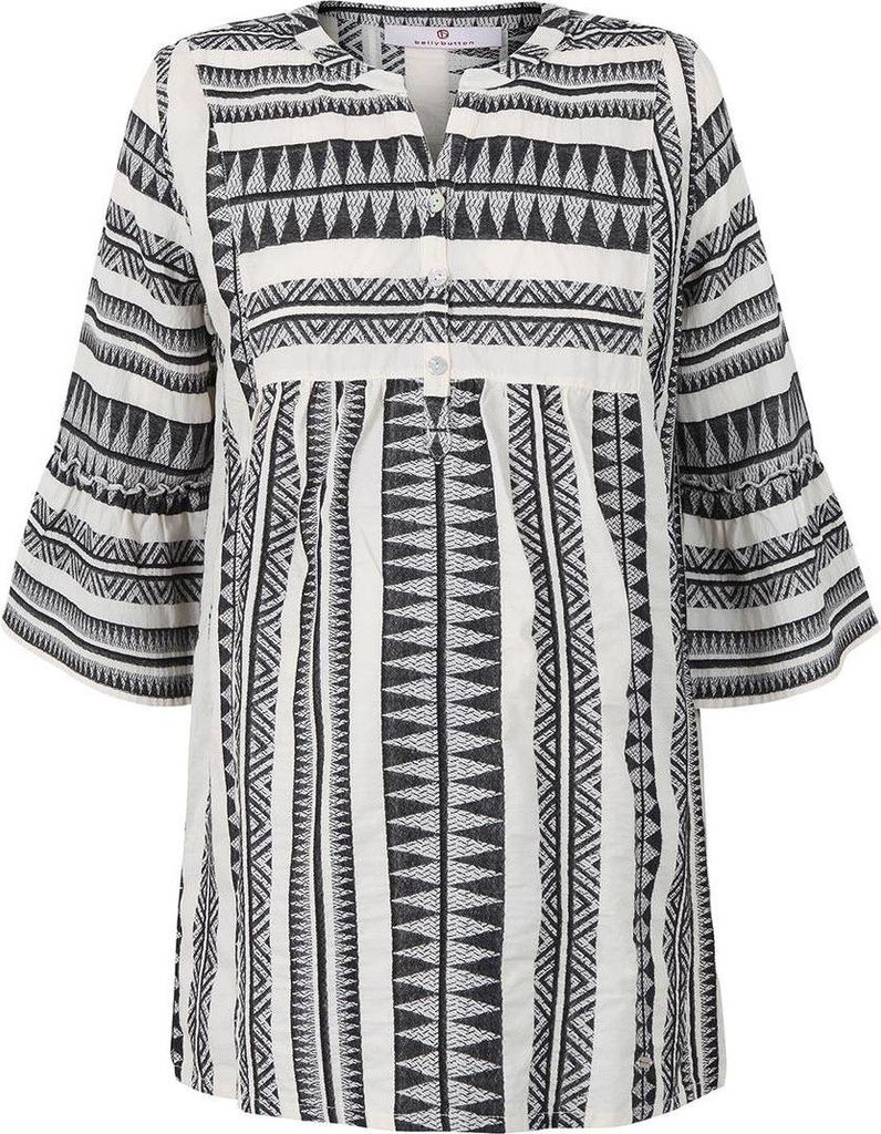 Bellybutton Schwarze Umstandstunika, 100% Baumwolle