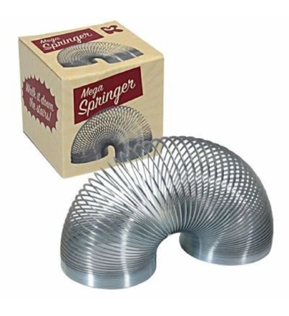 Hračka Slinky s kovovou mašľou - 6 cm Obrázok produktu 