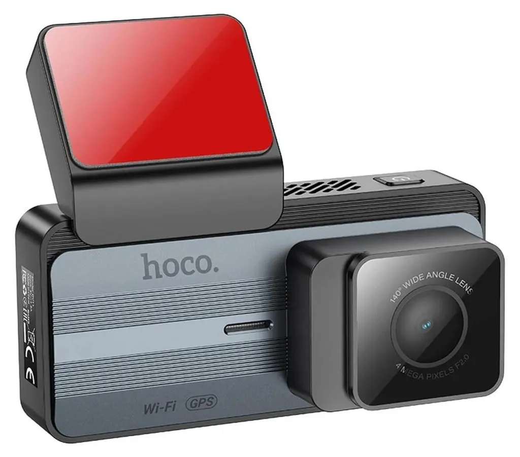 Dash Cam 2K Professionale GPS | Schermo 3,69 Pollici | Grigio Argento