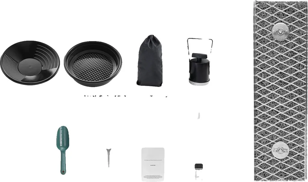 Kit Orpaillage Aluminium 12in : Fini la Rouille, Montage Facile 16pcs