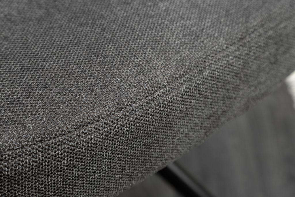 riess-ambiente Drehbarer Stuhl BIG GEORGE anthrazit Samt Produktbild 6