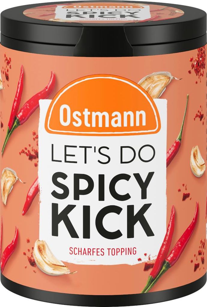 Ostmann Lets Do Spicy Kick Gewürzzubereitung intensives Topping 50g