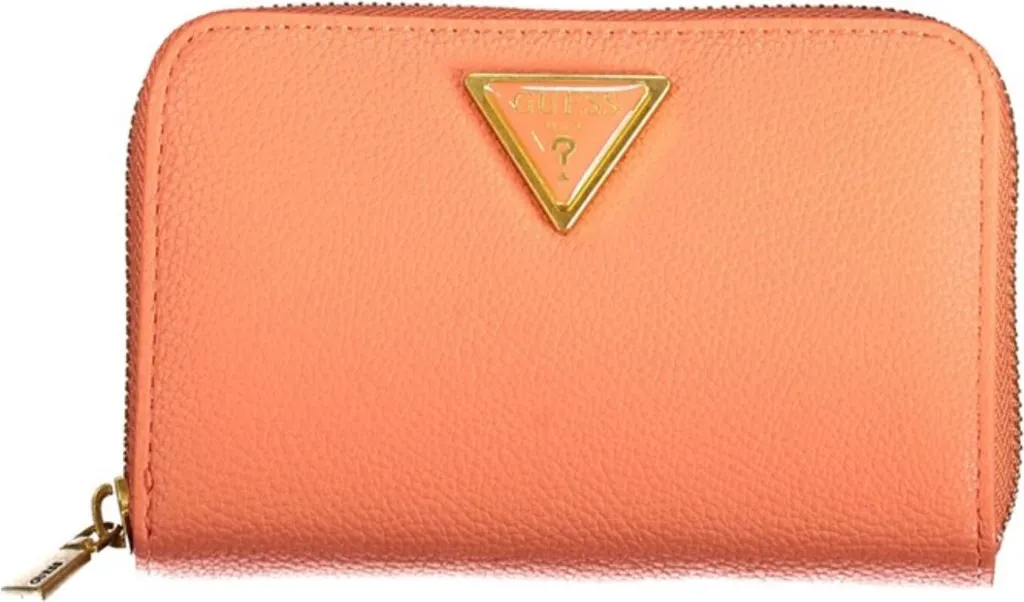 Compagnon Guess en Simili Cuir Orange VA922240 avec Zip Tout Autour