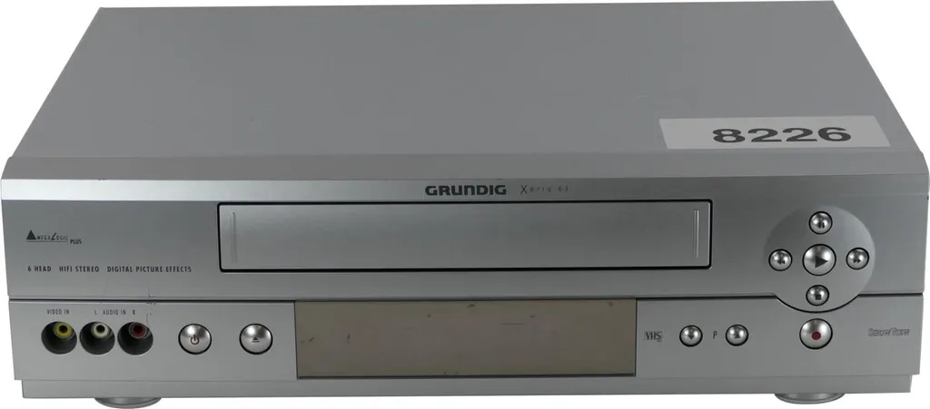 Magnétoscope VHS Grundig Xeria GV 6063 Lecteur Cassette Vidéo de Salon