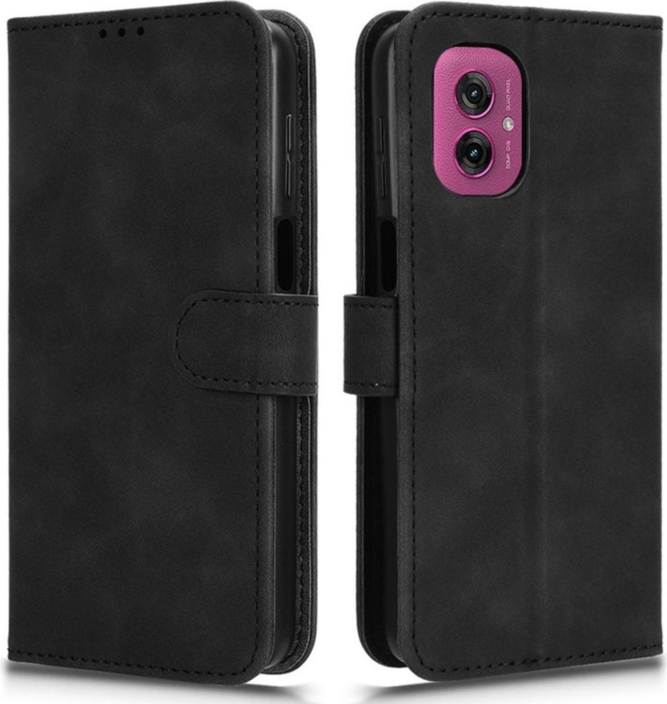Motorola Moto G55 Hülle - Coverup Klapphülle - Schwarz