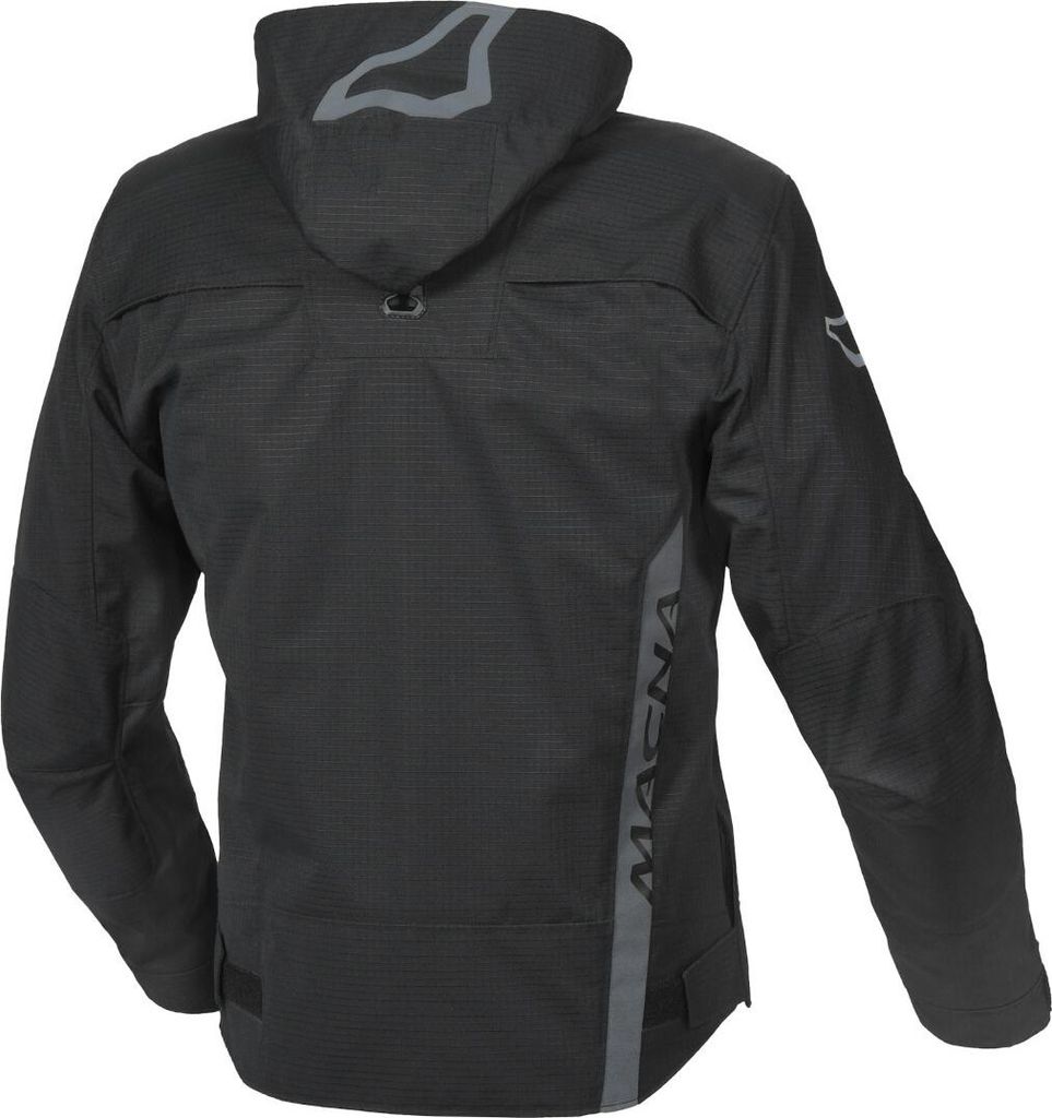 Macna Riggor blouson textile étanche pour moto, noir, L Image du produit 