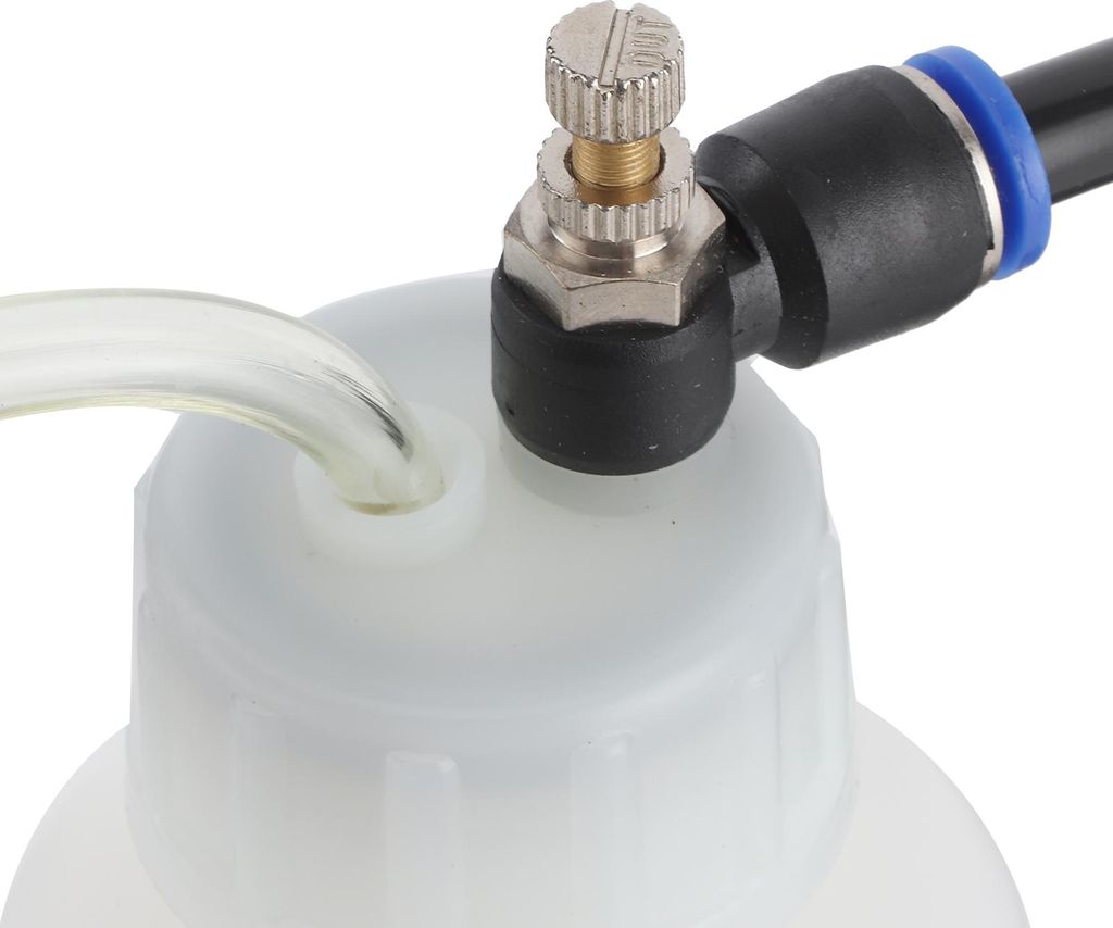 Auto-Bremsen-Entlüftungs-Kupplungsflüssigkeits-Entlüftungsset, Vakuumpumpe, 500 ml, luftbetriebenes Werkzeug