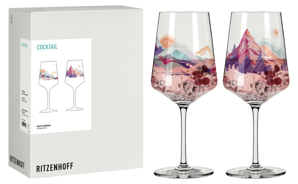 Set da 2 bicchieri da cocktail "Entdecker" della Immagine del prodotto 