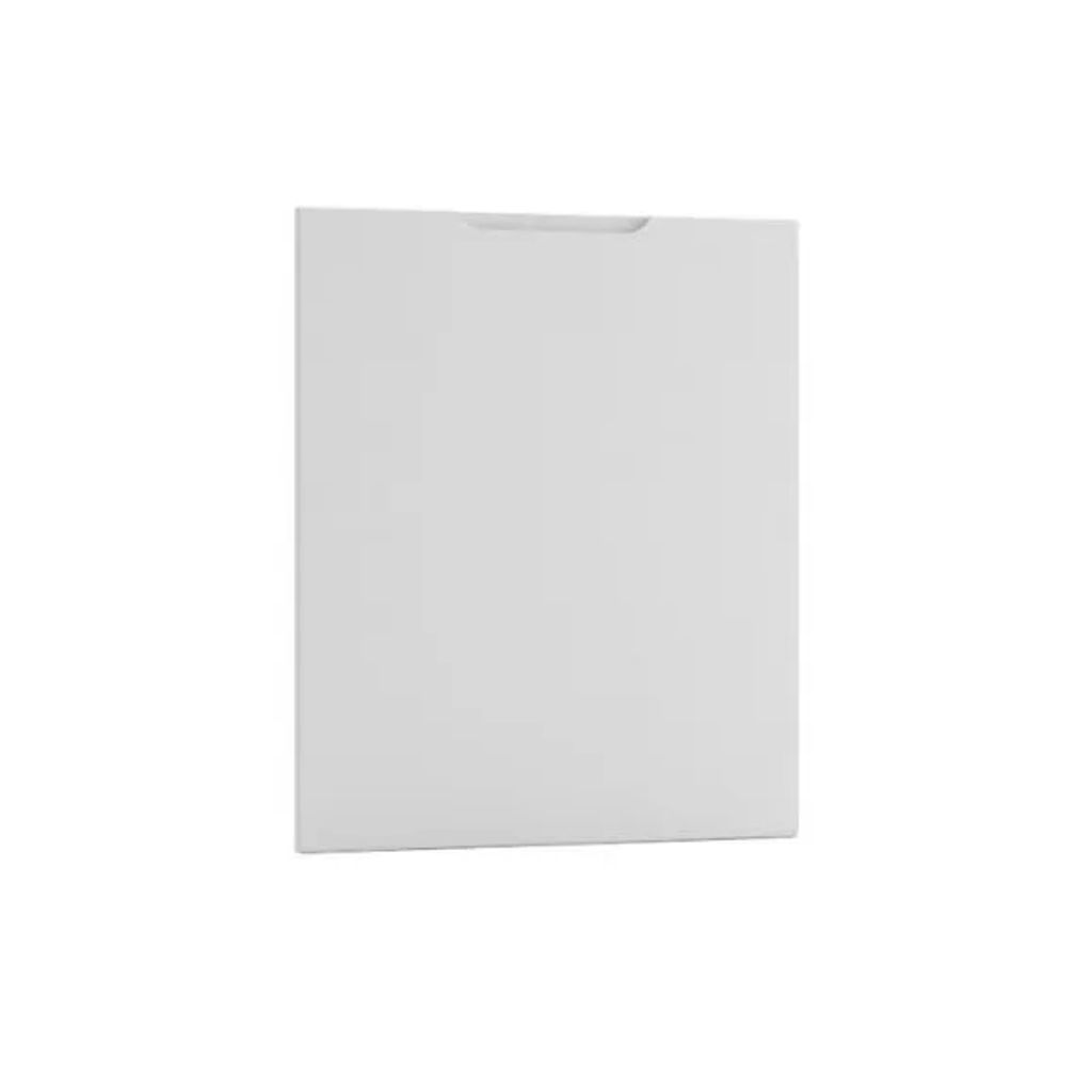 Küchenunterschrank 60 cm - Hellgrau matt - Die Geschirrspülerfront - Sockel im Set enthalten - Höhe 71,3 cm