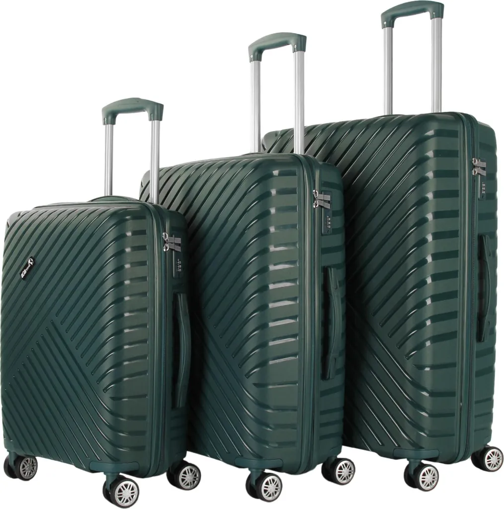 Set Valigie Famiglia Aga Travel MR4677 Verde | Viaggi Senza Pensieri - 3