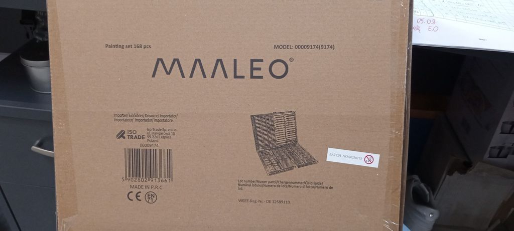 Maaleo 9174 Zestaw artystyczny Mega Art Set 168 szt. różowy Zdjęcie produktu 30