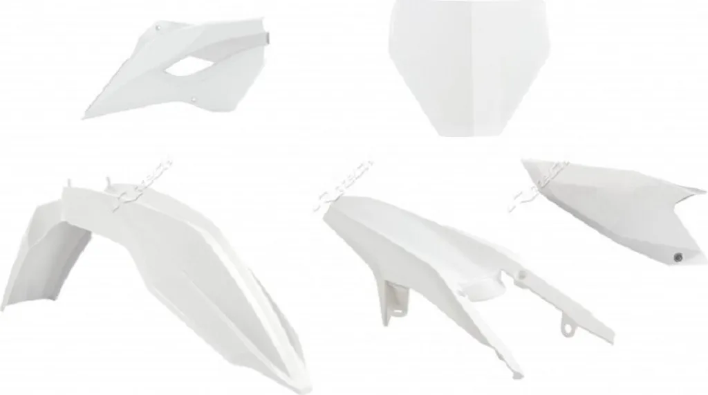 Kit plastique Racetech blanc origine pour Husqvarna TC85 2018-2023