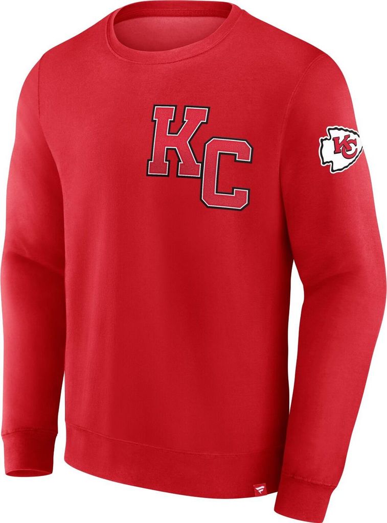 Kansas City Chiefs Varsity Letter NFL Fleece Pollover - XL Produktbild 
