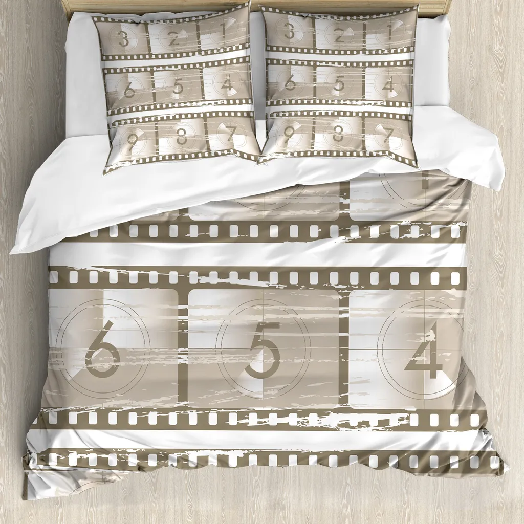 Sacco Piumino ABAKUHAUS Anallergico 155x220 Numeri Film Taupe