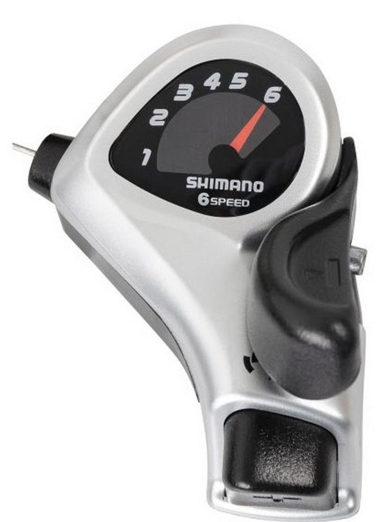 Shimano Tourney SL-TX50R-6 Schalthebel rechts Klemme silber Produktbild 